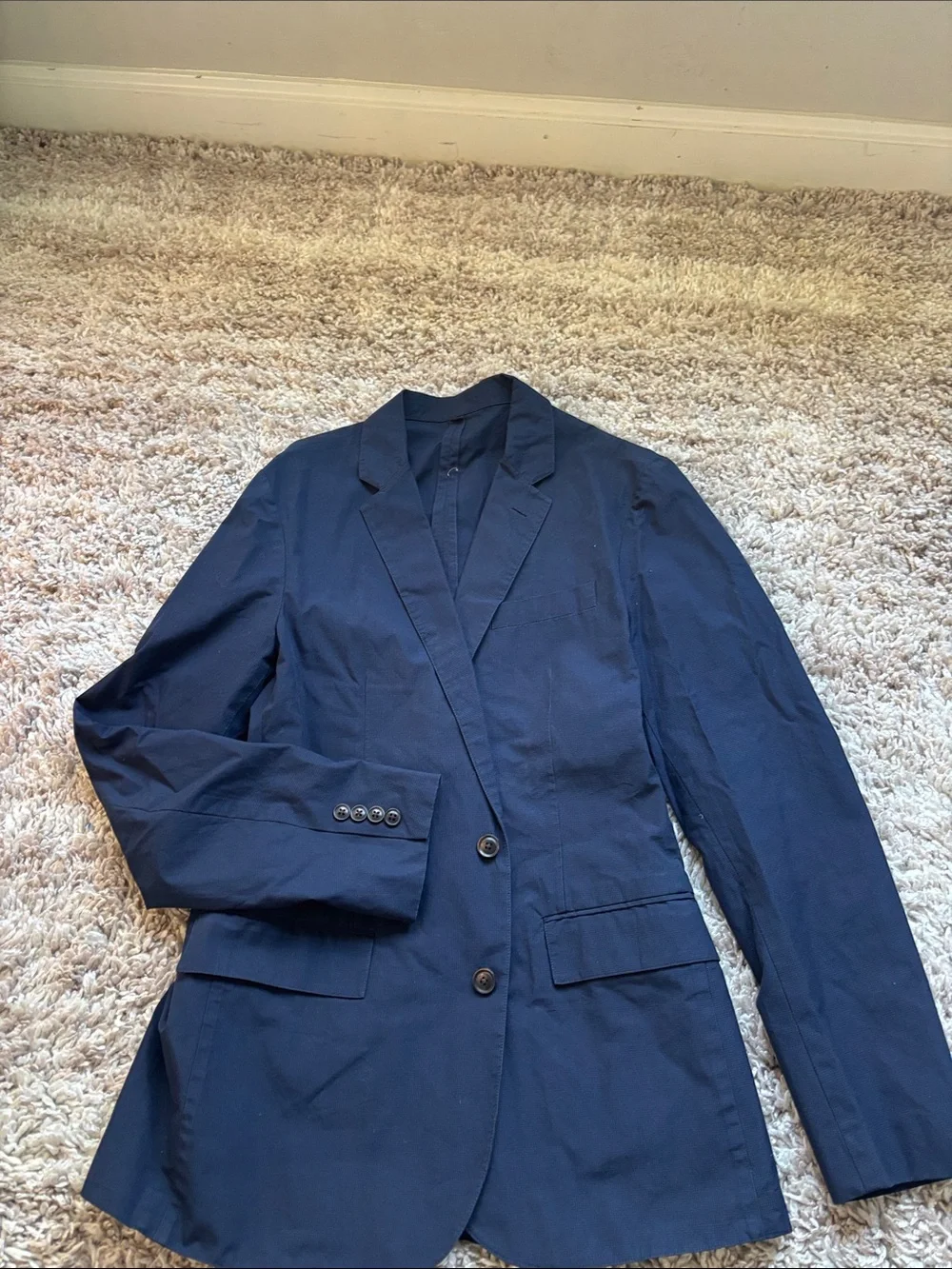 J. Crew Ludlow Lightweight Shirt Jacket in Navy